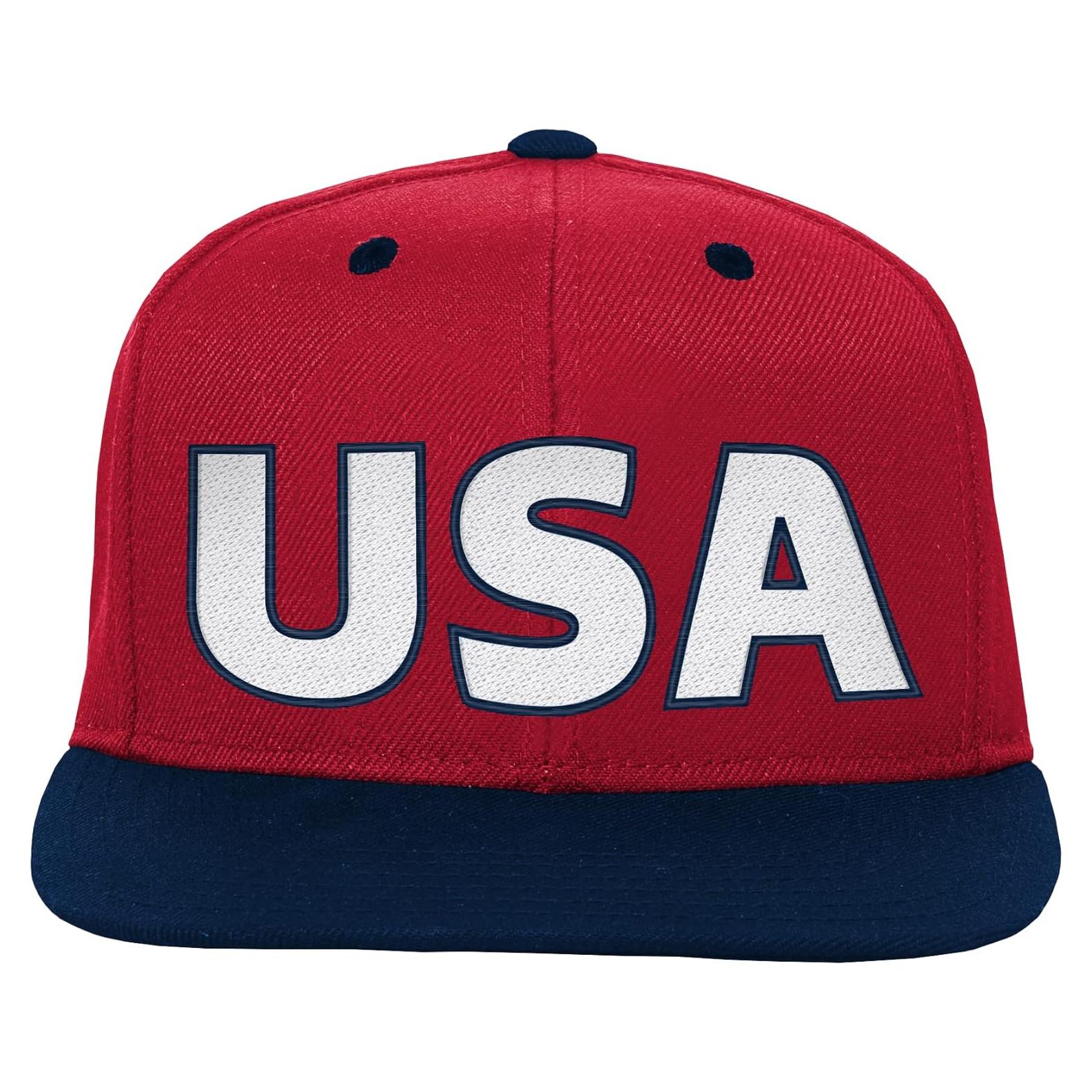 Gorra plana unisex juvenil Outerstuff Copa Mundial FIFA roja