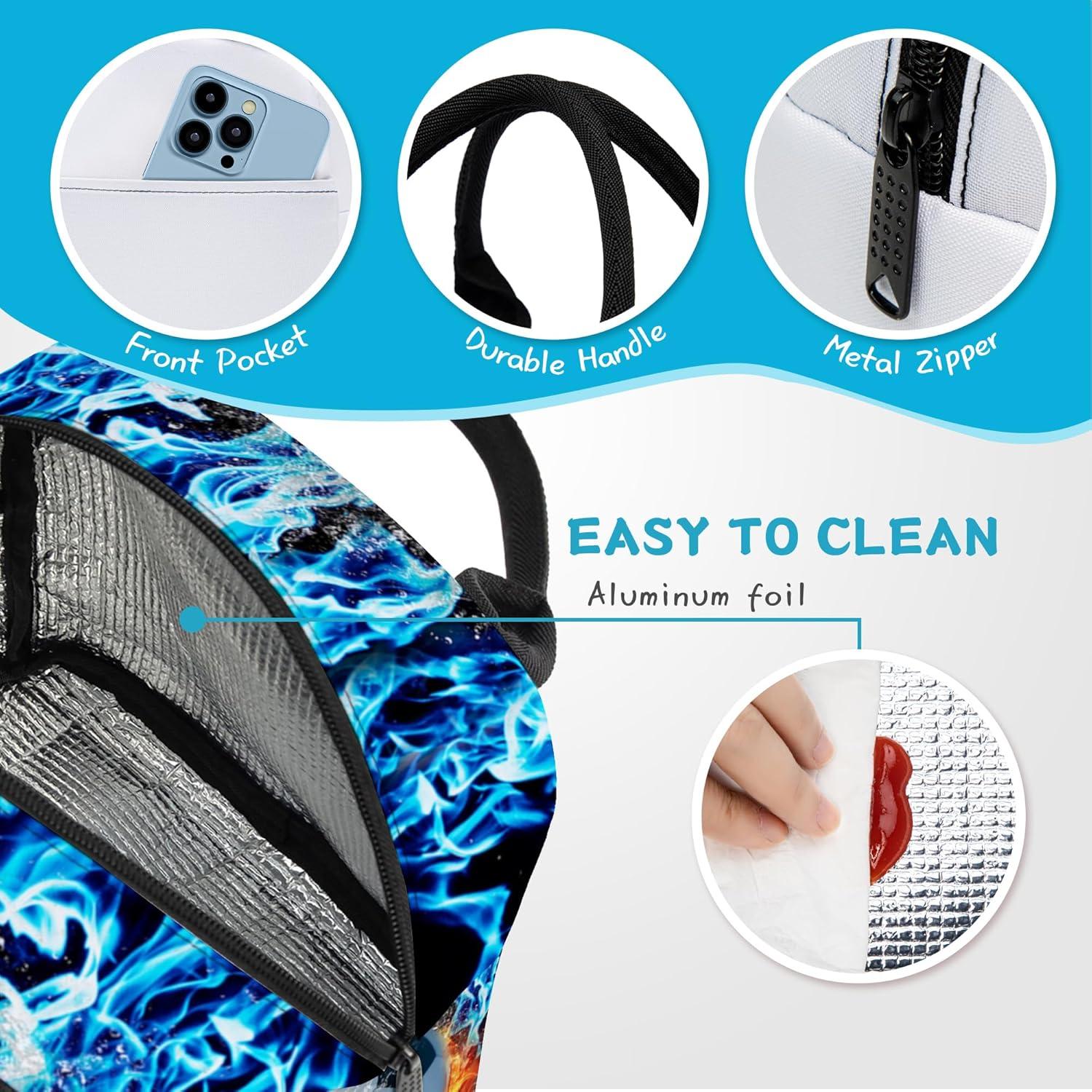 Juego de Mochilas de Fútbol Batantec 3 Piezas para Niños