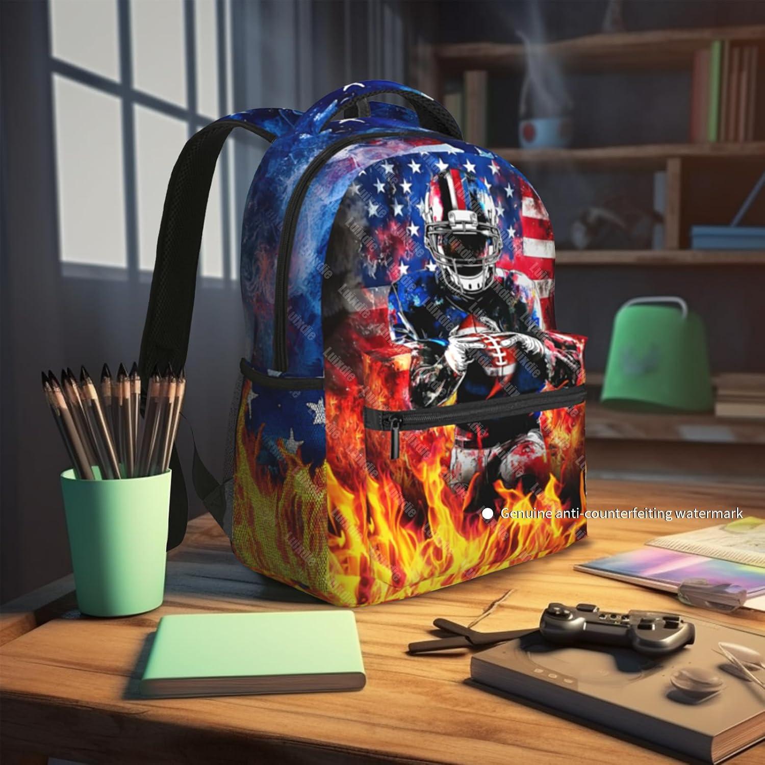 Mochila Escolar Deportiva para Niños 40x29x20cm - Unisex