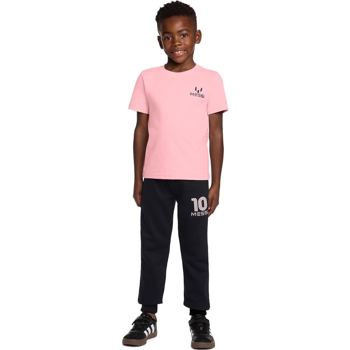 Conjunto de 3 piezas Messi para niños - Camiseta y pantalones