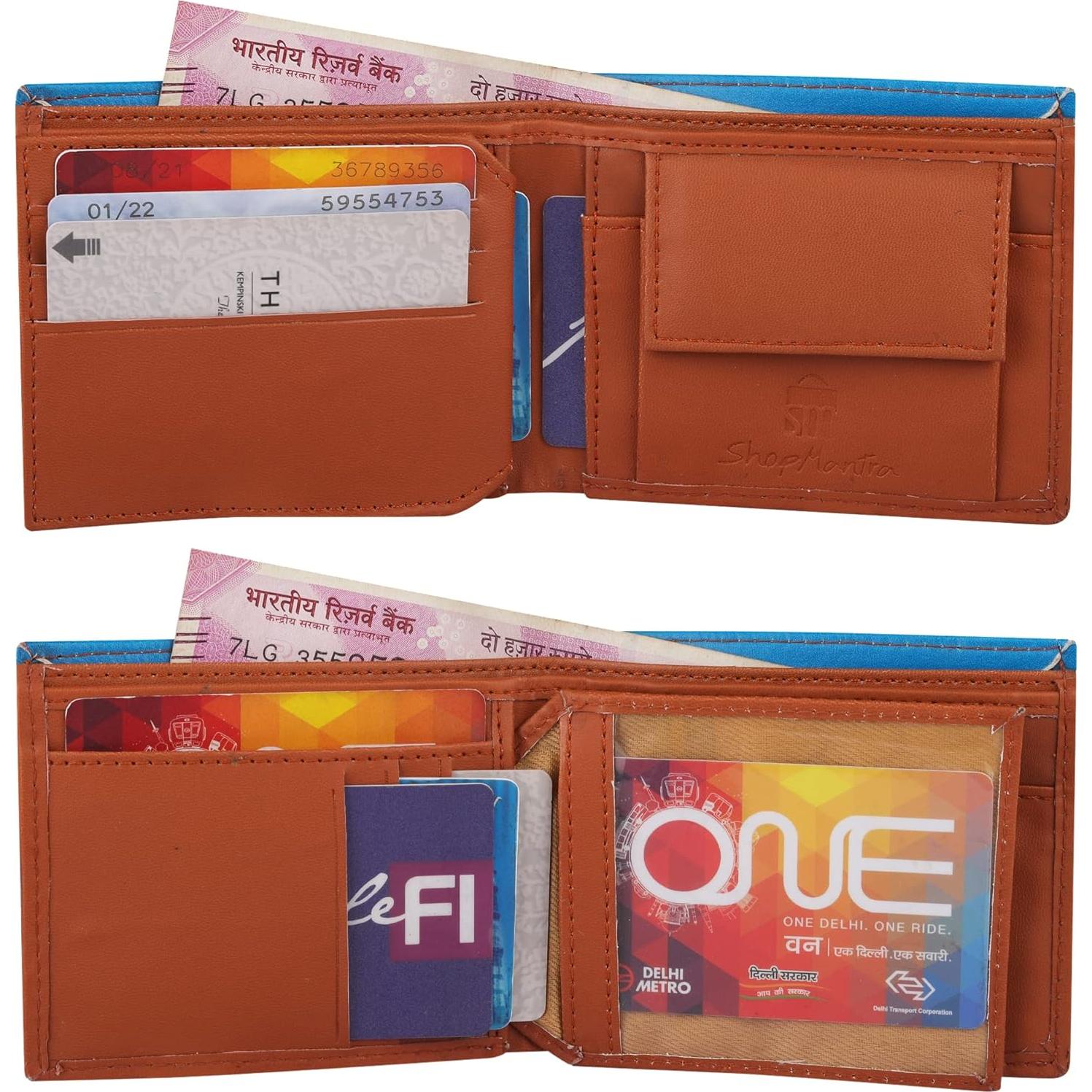 Cartera de PU Lionel Messi para Hombres y Niños - Bi-Fold