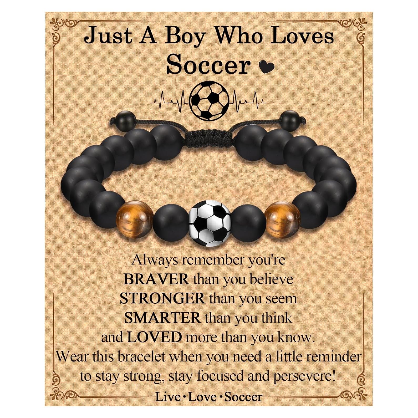 Pulsera de Fútbol para Niños EFVISD - Ajustable, Alta Calidad