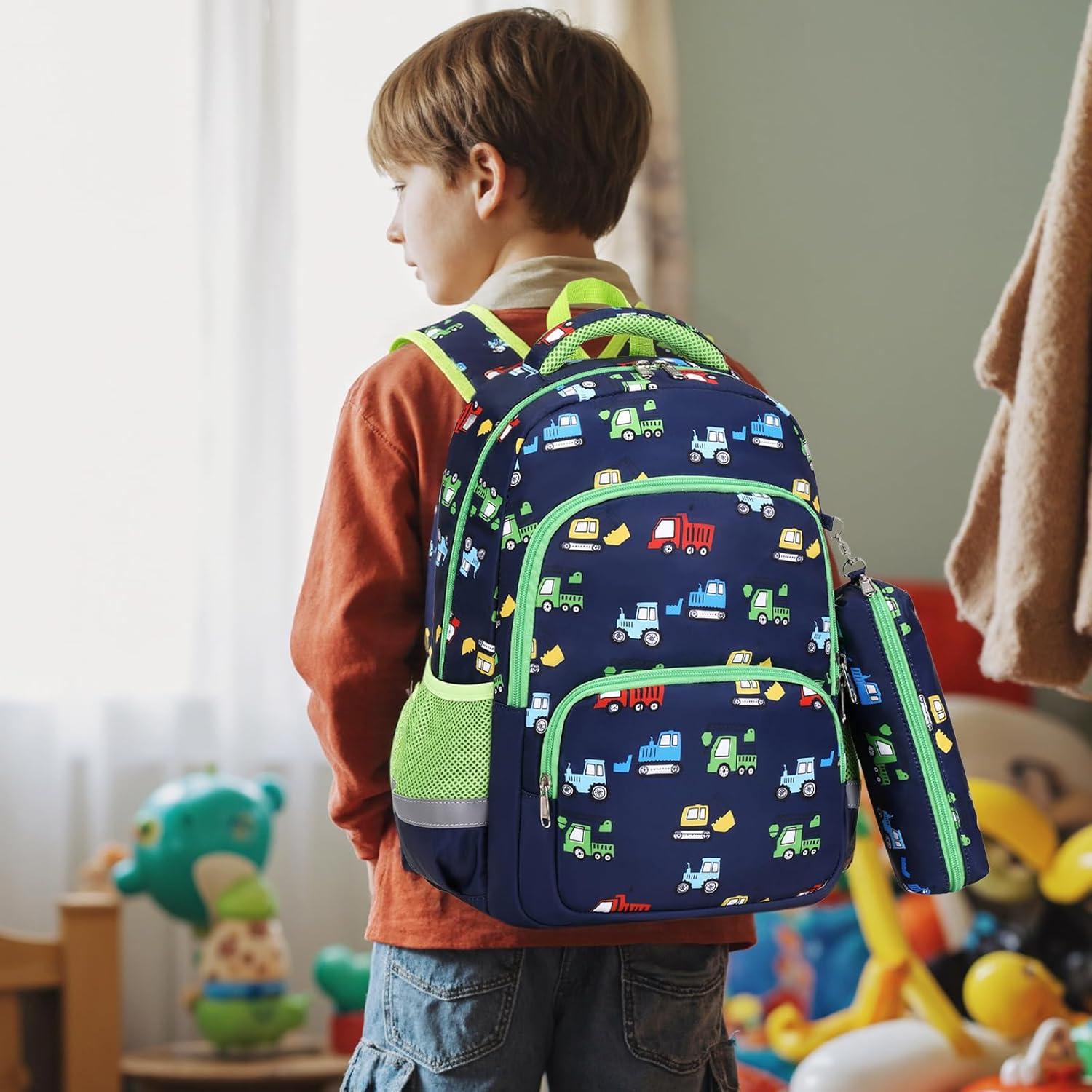 Conjunto de Mochilas Impermeables mygreen para Niños 3-12 Años