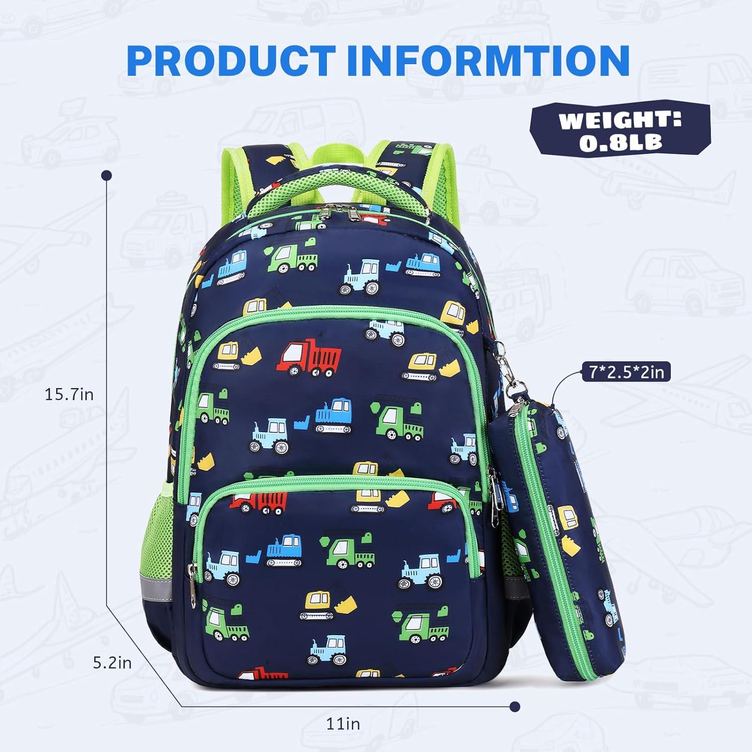 Conjunto de Mochilas Impermeables mygreen para Niños 3-12 Años