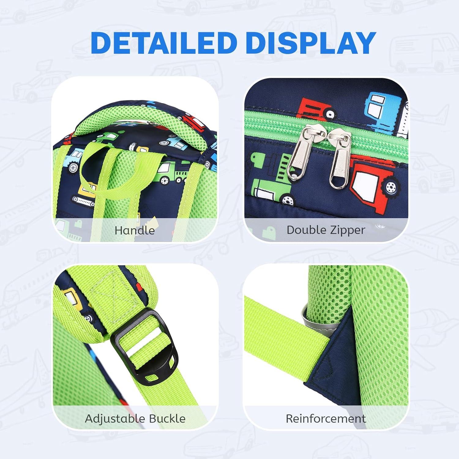 Conjunto de Mochilas Impermeables mygreen para Niños 3-12 Años