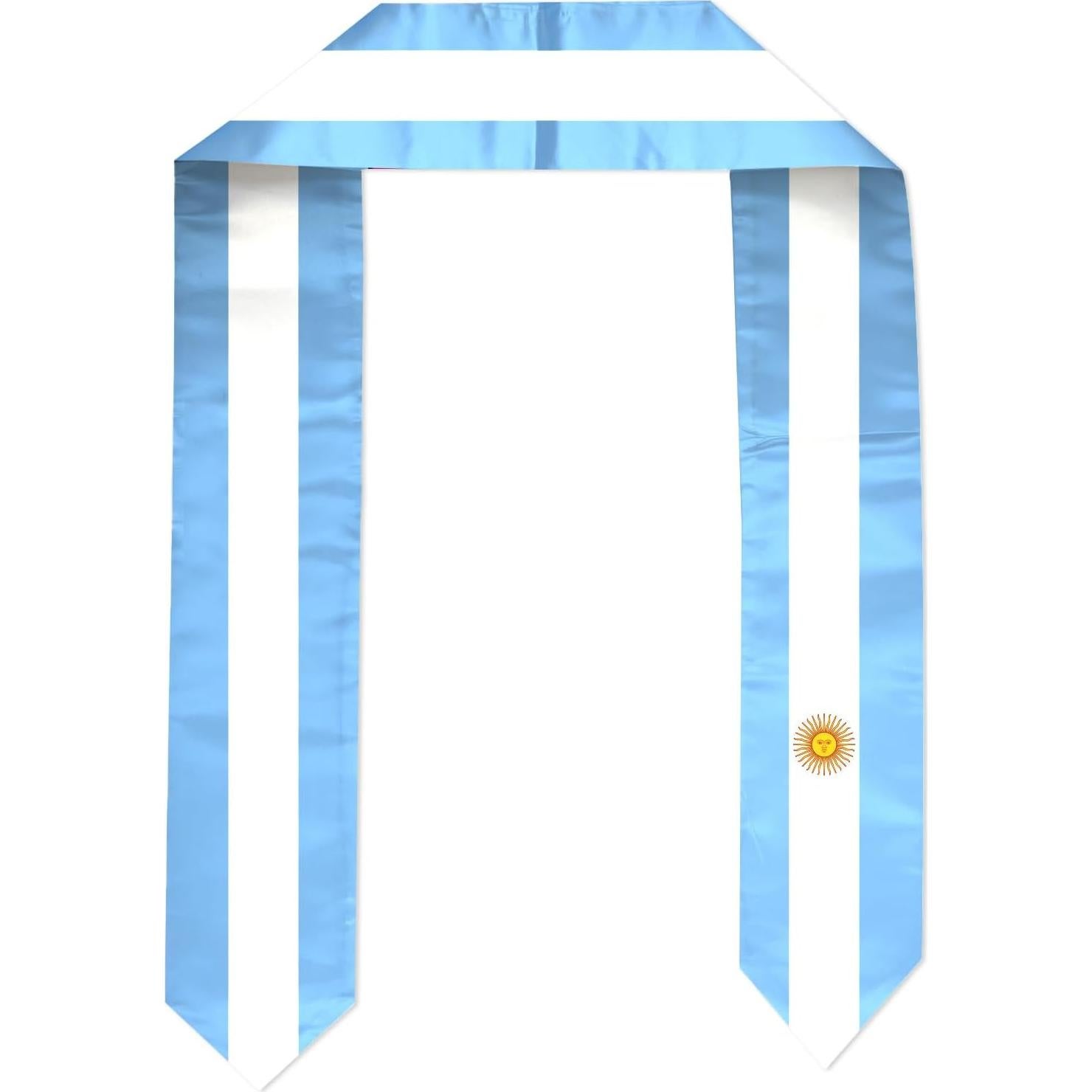 Estola de Graduación Argentina SECUNL 183x15cm Poliester