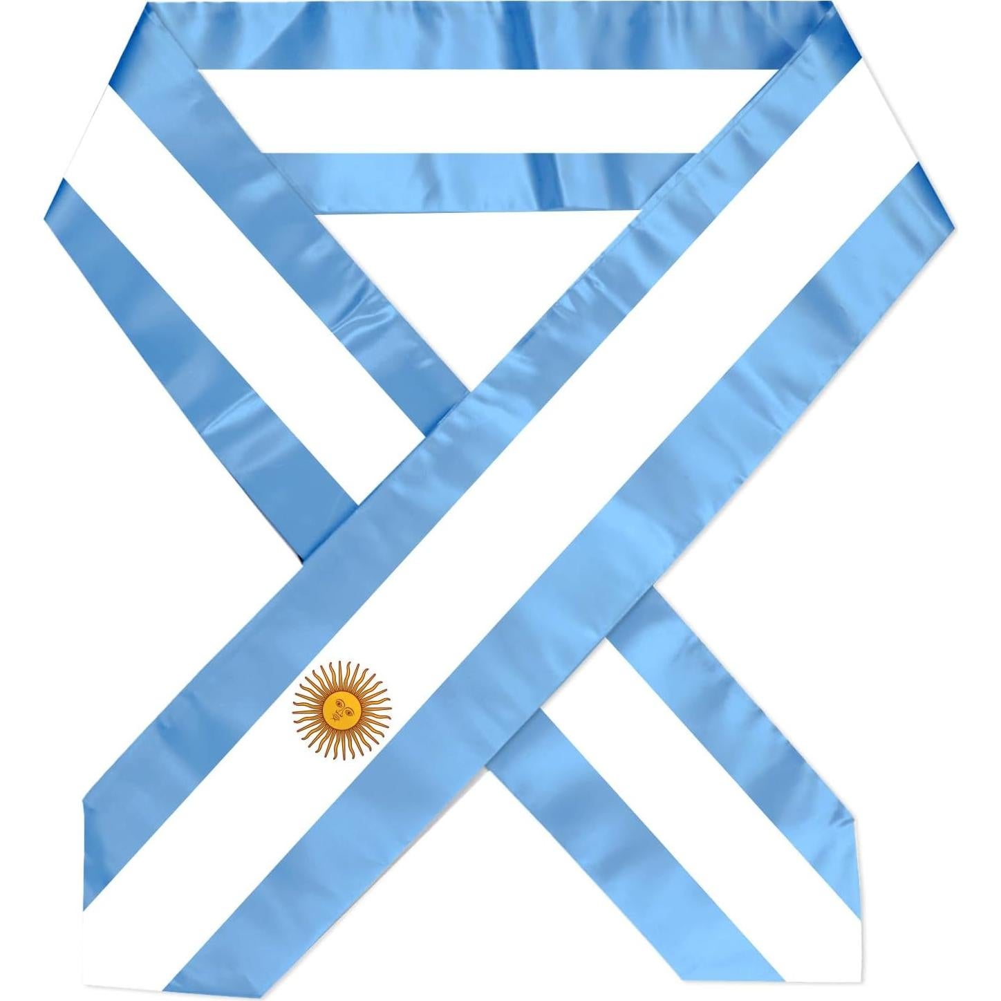 Estola de Graduación Argentina SECUNL 183x15cm Poliester