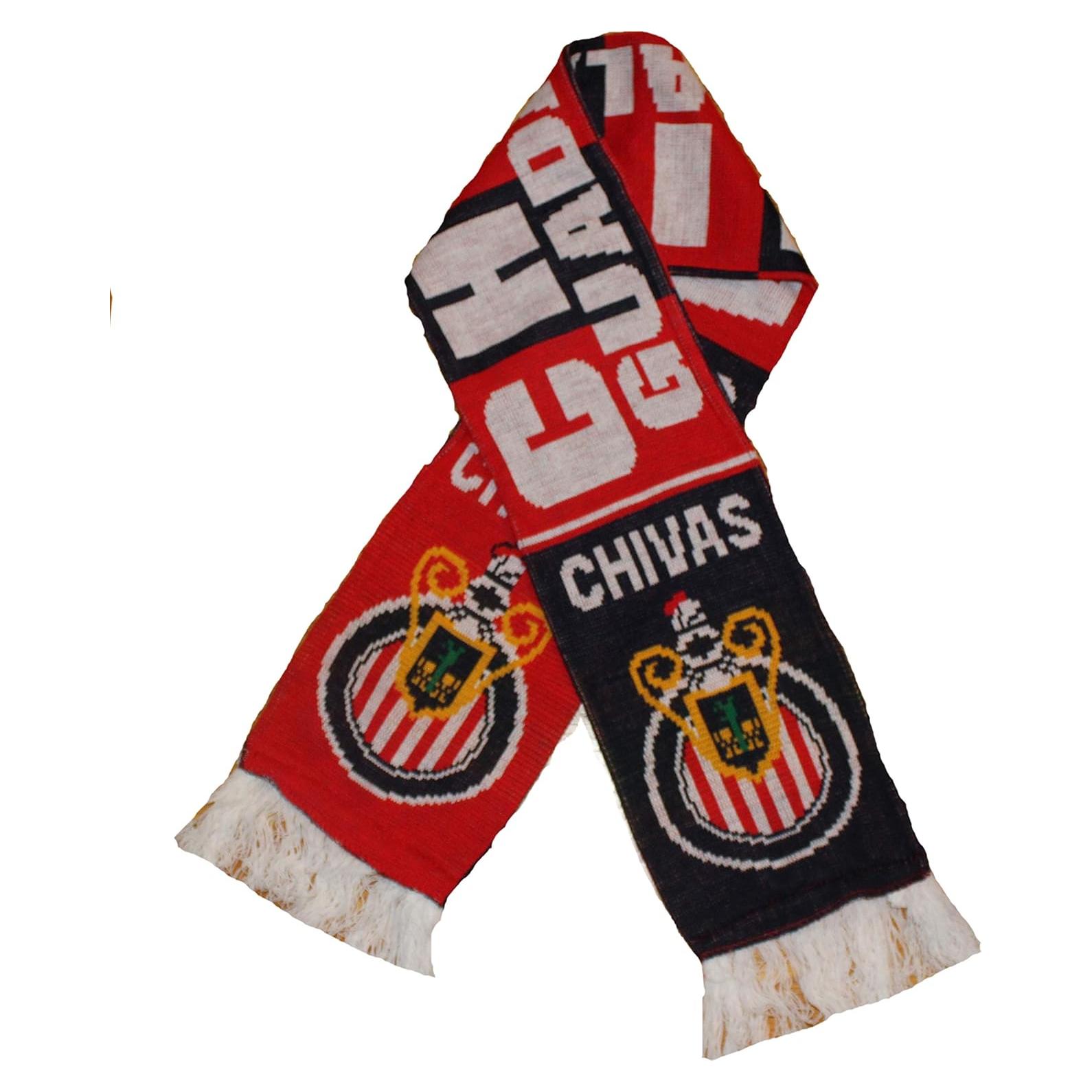 Bufanda de Fútbol Chivas Club Deportivo Guadalajara - Acrílico 1.52m