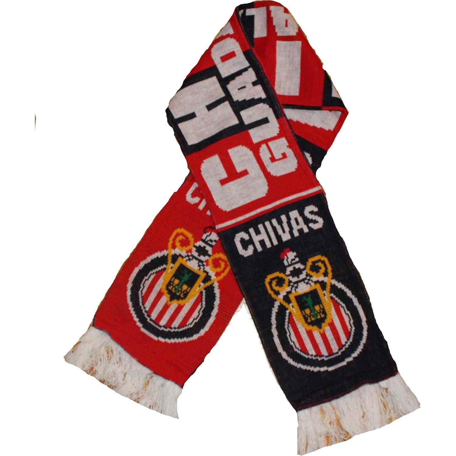 Bufanda de Fútbol Chivas Club Deportivo Guadalajara - Acrílico 1.52m