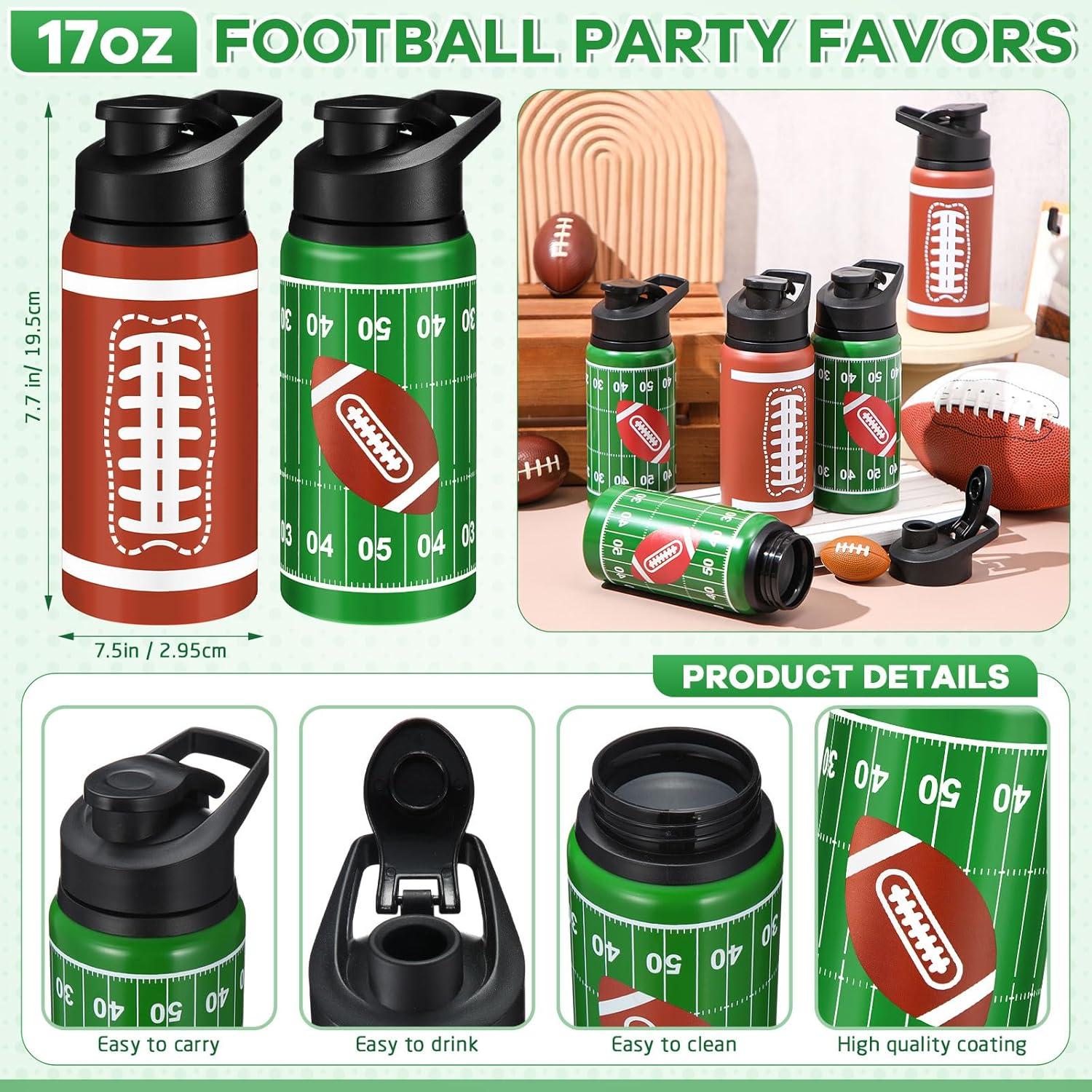 Botella de Agua Deportiva Skybooly 0.5L Aluminio Fútbol