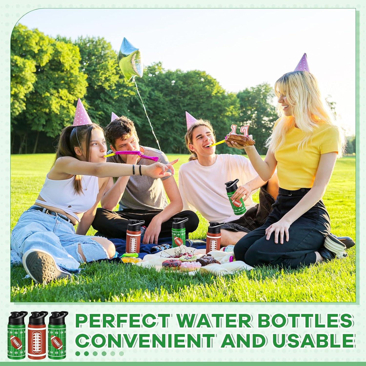 Botella de Agua Deportiva Skybooly 0.5L Aluminio Fútbol