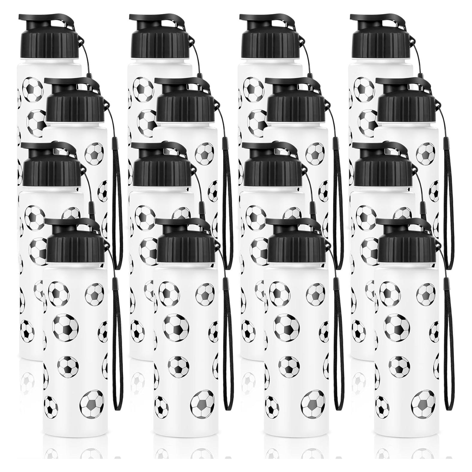 Set de 16 Botellas de Agua Reutilizables Olgaa 20 oz Fútbol