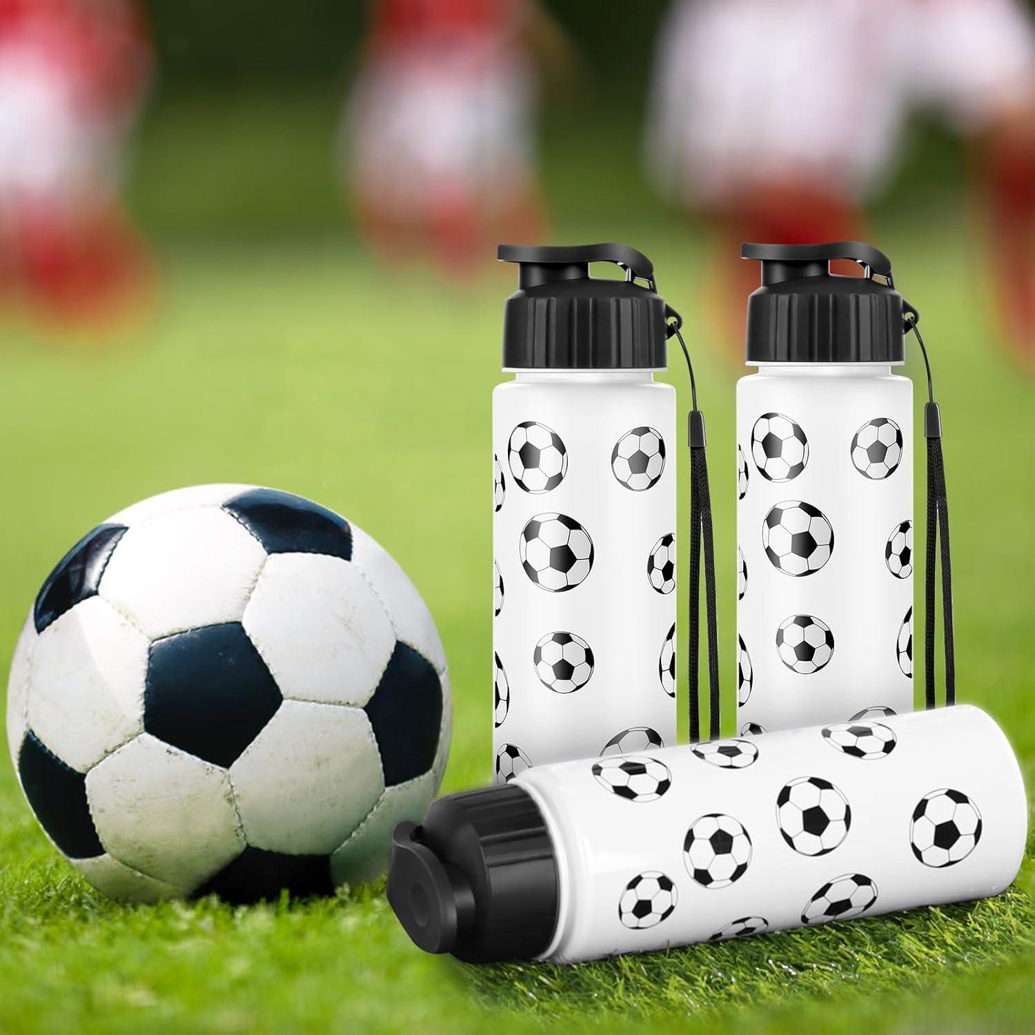 Set de 16 Botellas de Agua Reutilizables Olgaa 20 oz Fútbol