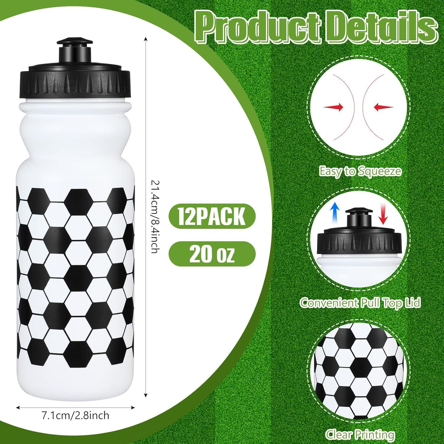 Kit Fiesta Deportiva HunnmingRe: 12 Botellas 591ml + 12 Toallas 101.6x30.5cm