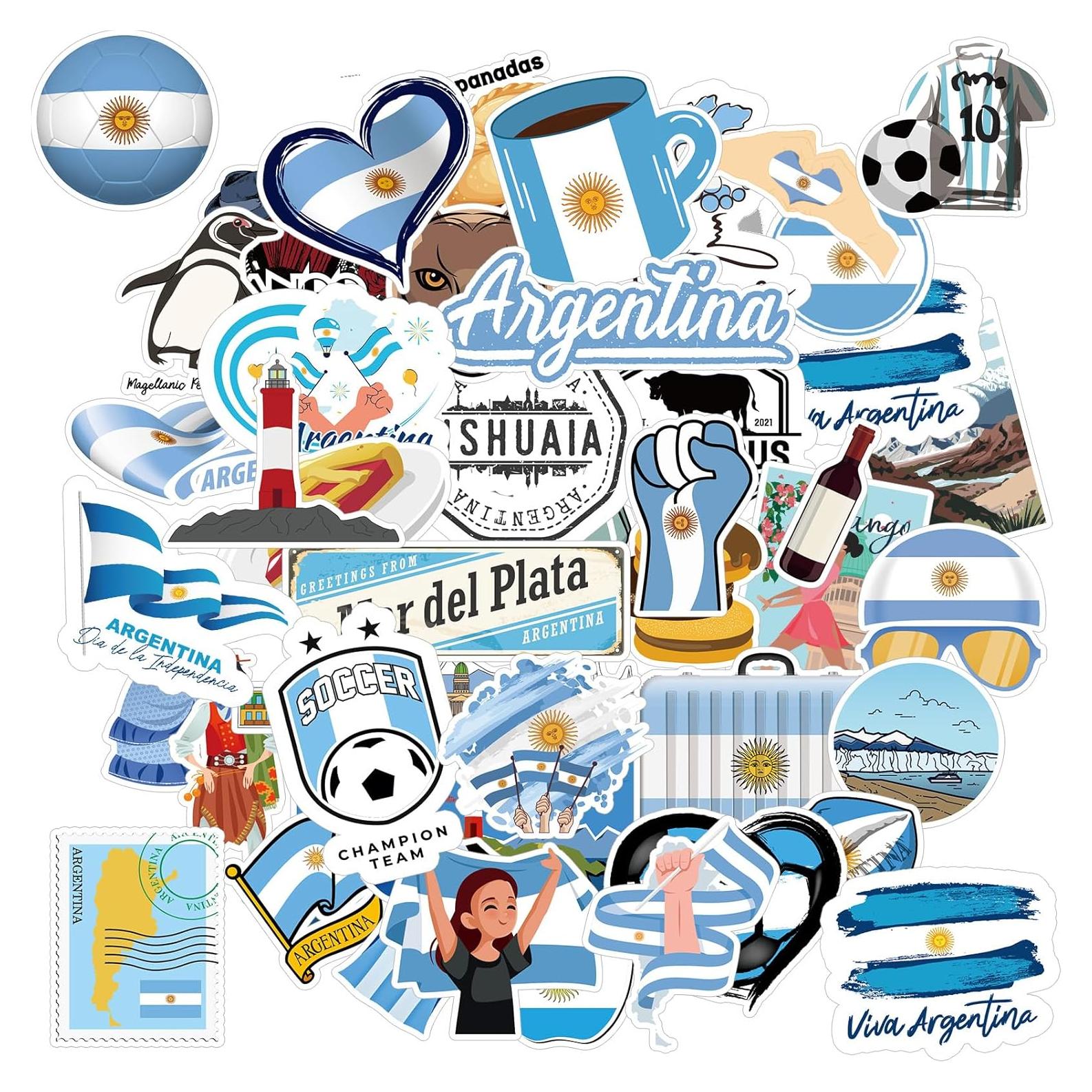 Stickers de Fútbol Argentina Maitys 282 Pcs Multicolor