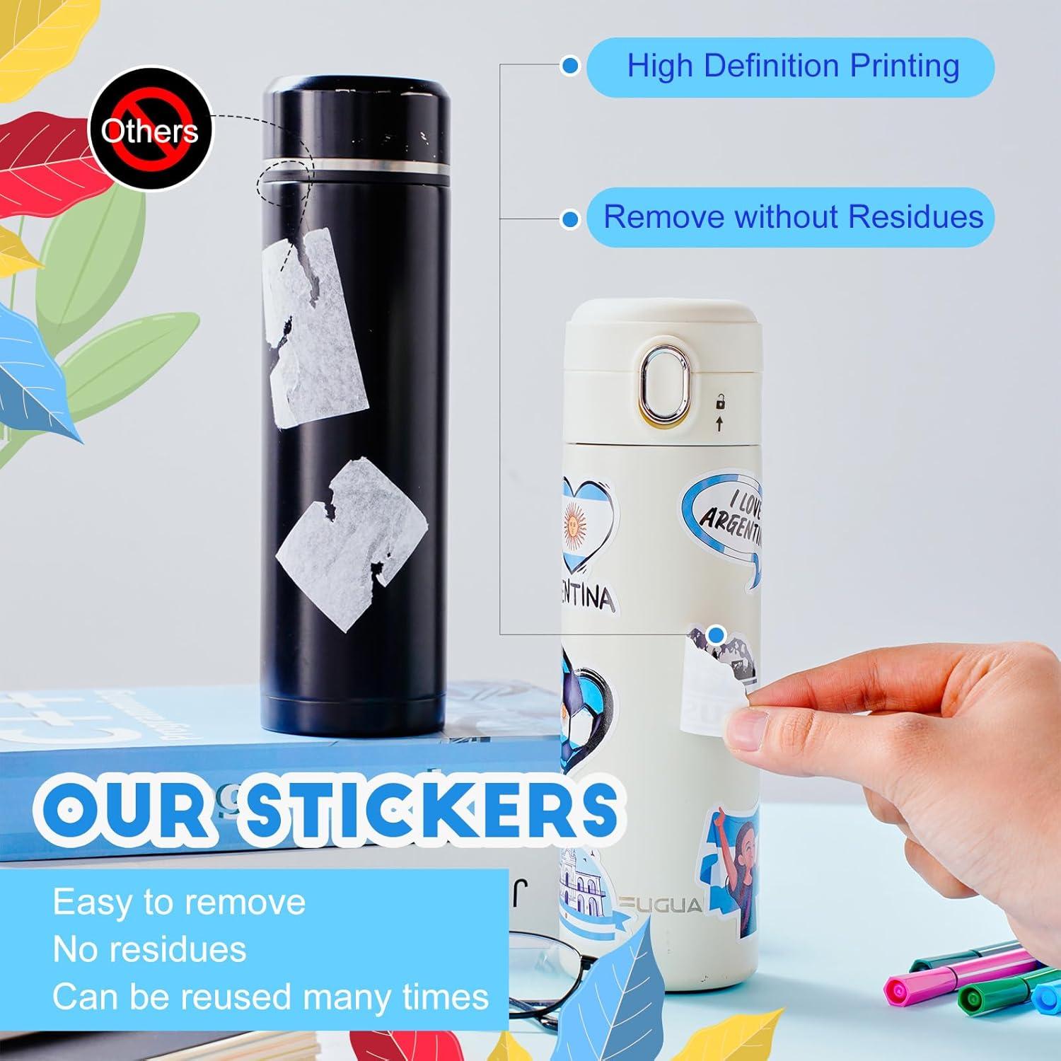 Stickers de Fútbol Argentina Maitys 282 Pcs Multicolor