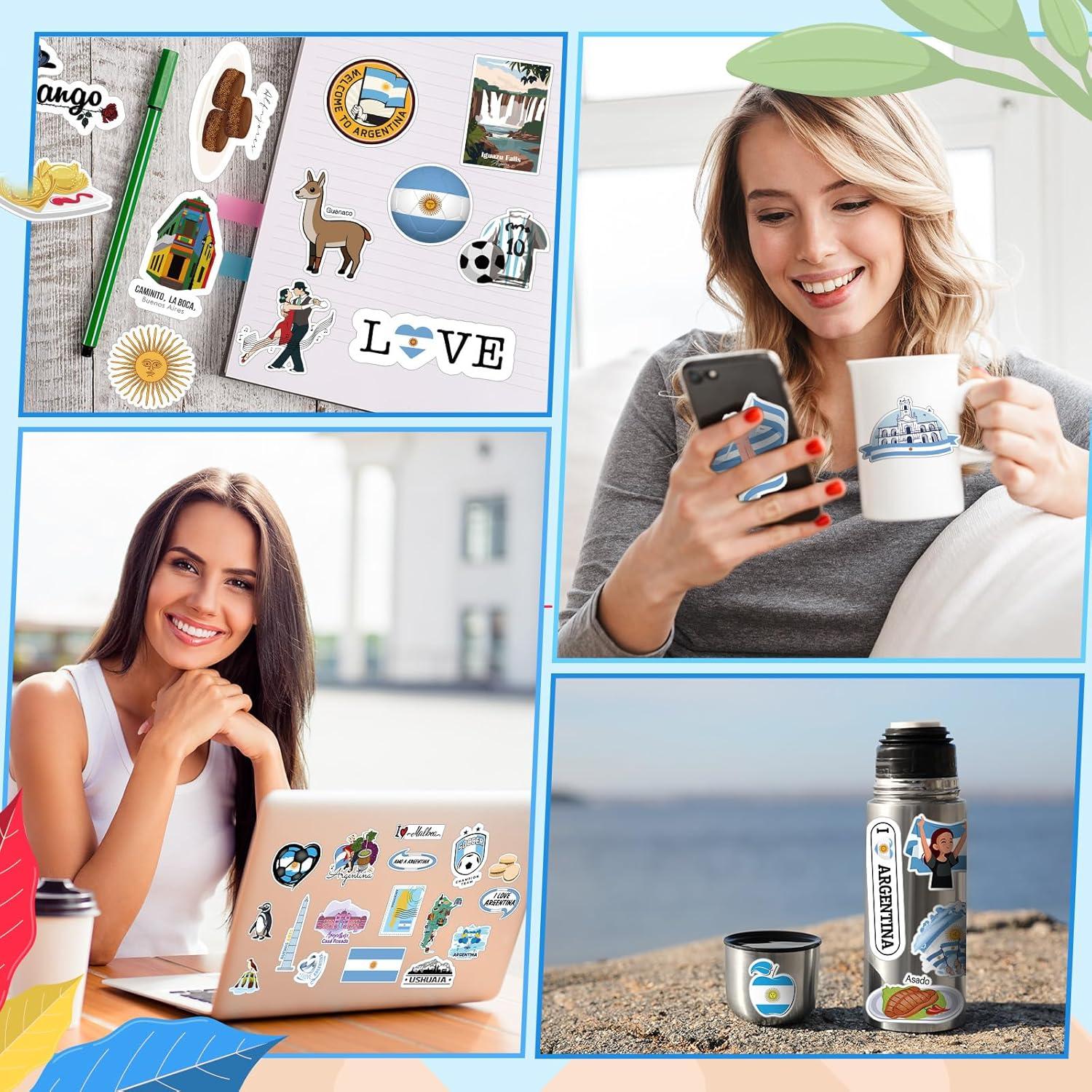 Stickers de Fútbol Argentina Maitys 282 Pcs Multicolor