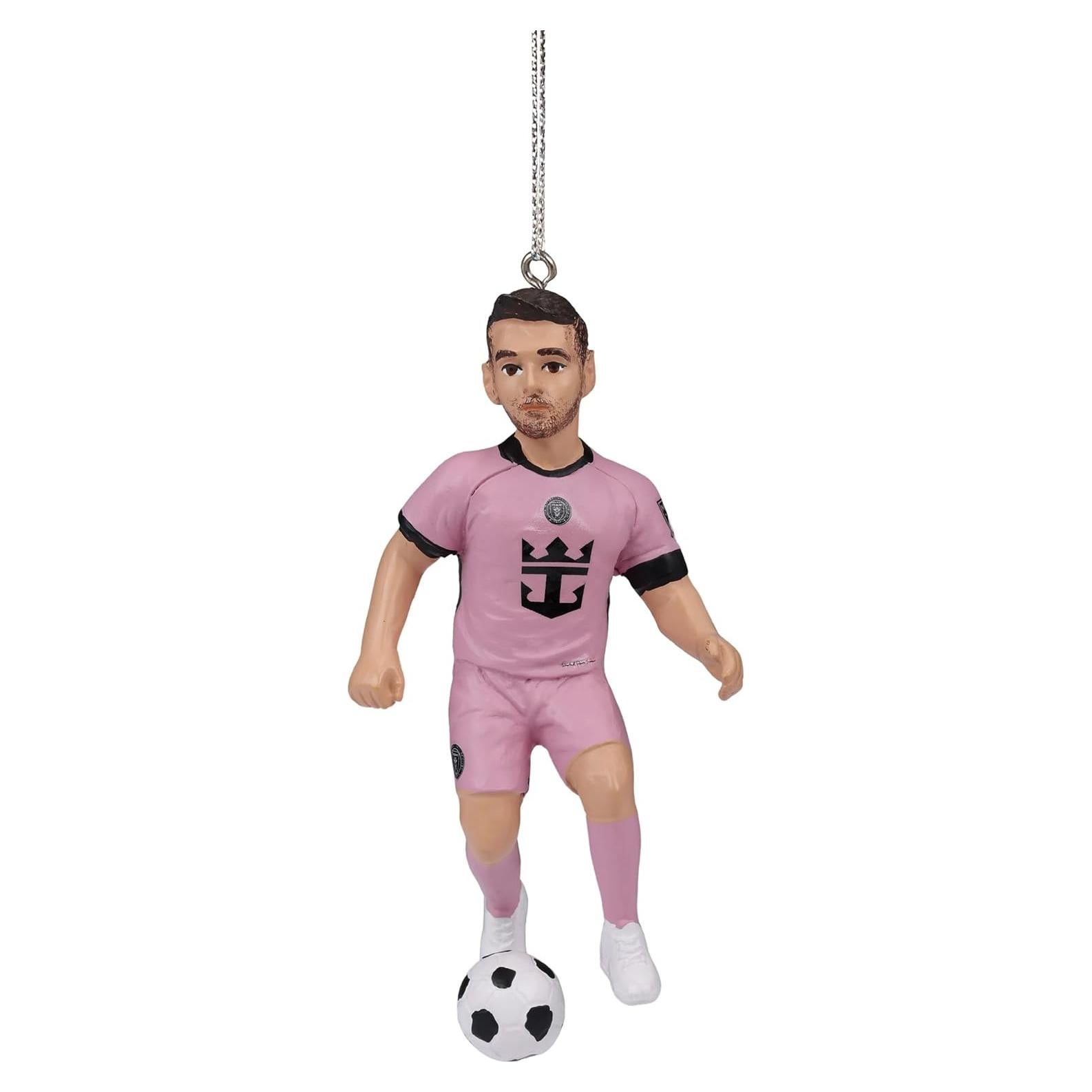 Adorno Navideño Inter Miami Lionel Messi 10.16 cm Resina