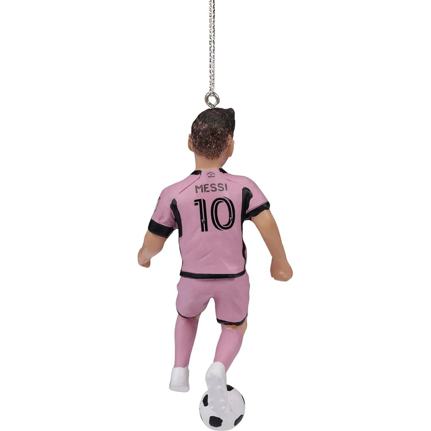 Adorno Navideño Inter Miami Lionel Messi 10.16 cm Resina