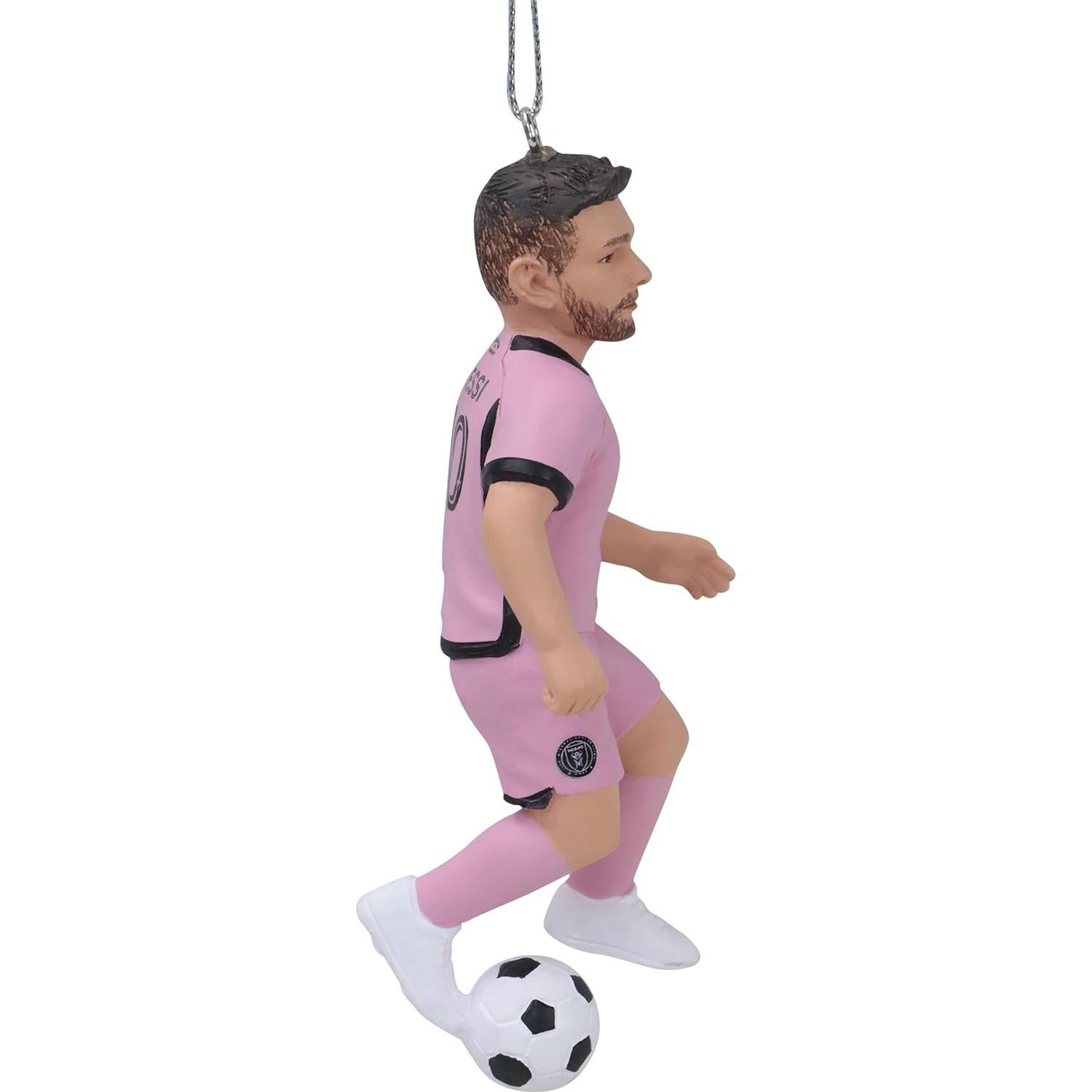 Adorno Navideño Inter Miami Lionel Messi 10.16 cm Resina
