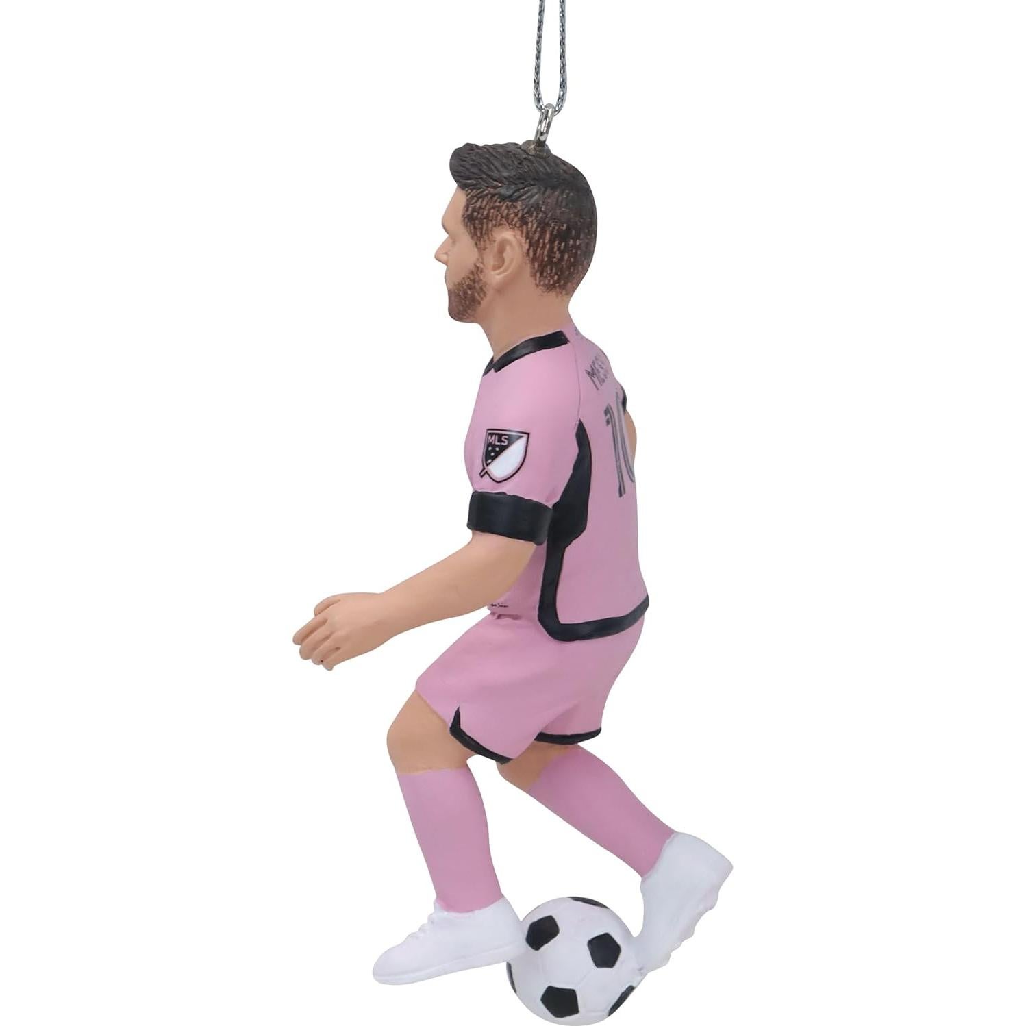 Adorno Navideño Inter Miami Lionel Messi 10.16 cm Resina