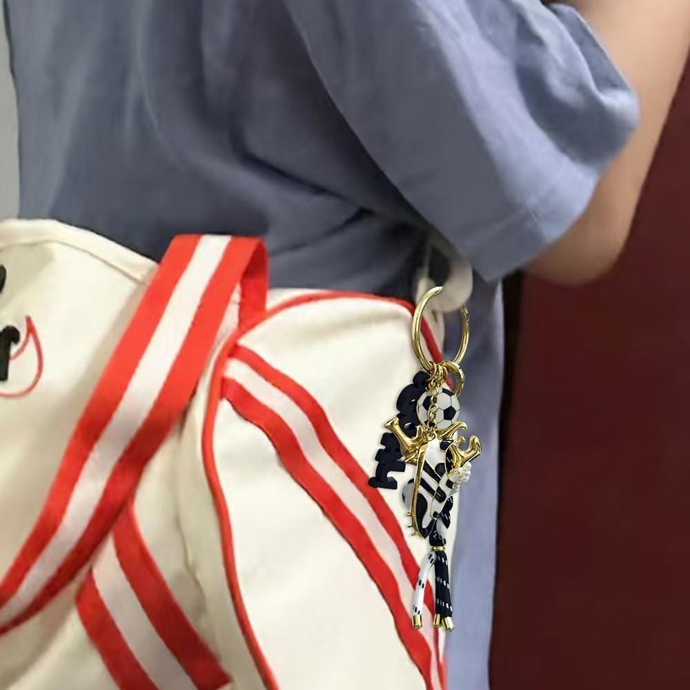 Llavero Encanto de Fútbol Madison Tyler para Mujeres - Buenas Vibras