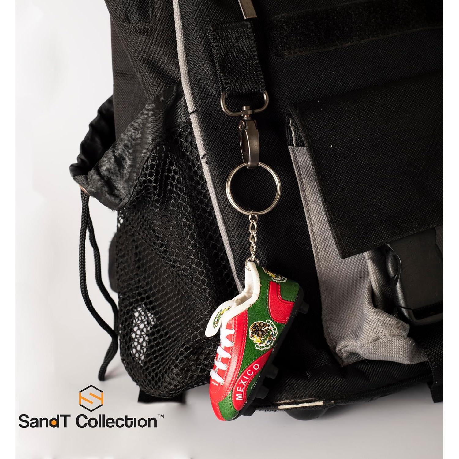 Llavero de Zapato de Fútbol SandT Collection México 7.62 cm