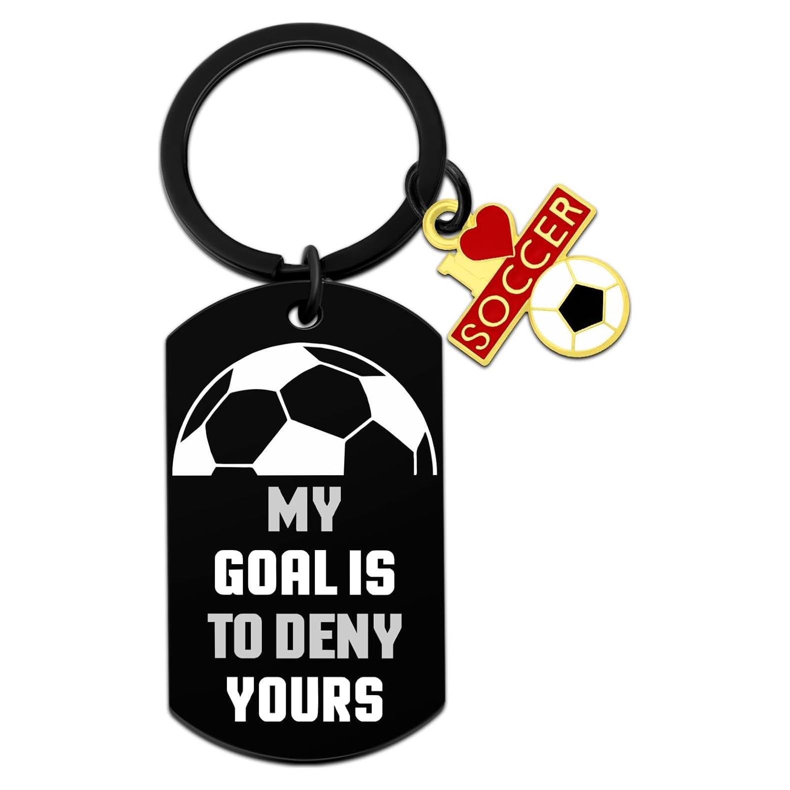 Llaveros de Fútbol Inspiradores para Adultos - Regalos de Navidad