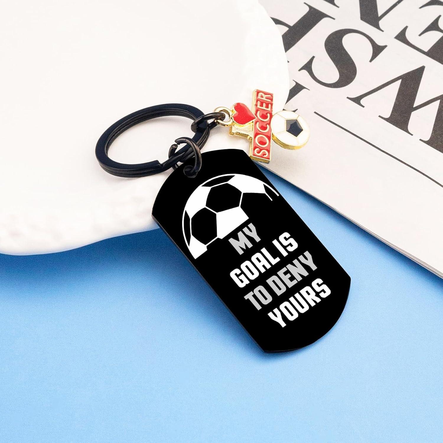 Llaveros de Fútbol Inspiradores para Adultos - Regalos de Navidad