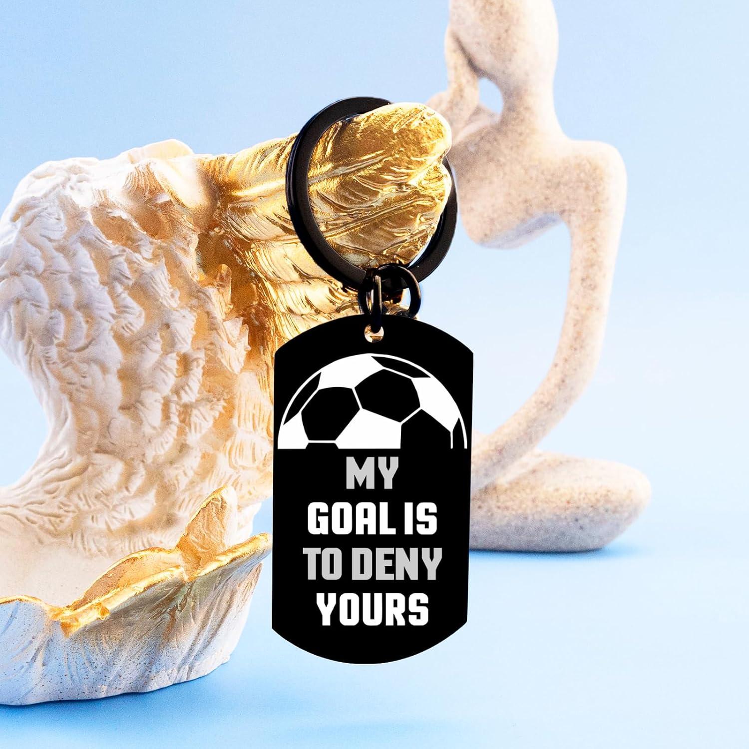 Llaveros de Fútbol Inspiradores para Adultos - Regalos de Navidad