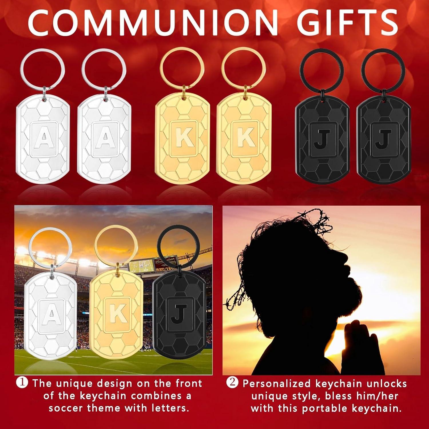 Llavero de Fútbol Personalizado para Hombres - Acero Inoxidable