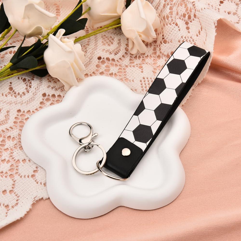 Llavero de Muñequera de Fútbol de Cuero HYX para Adultos