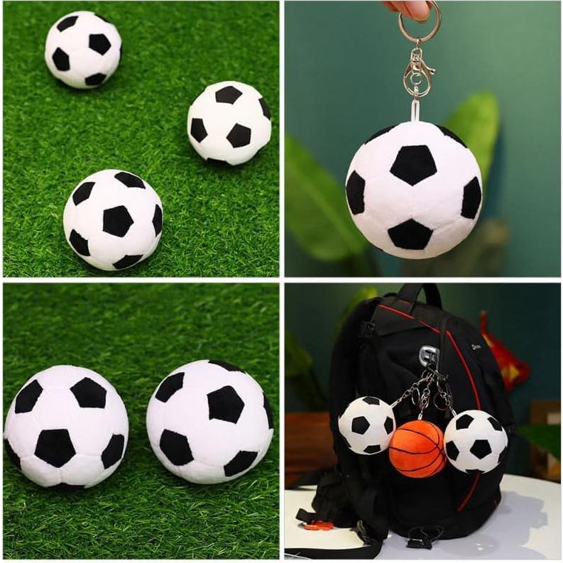 Llavero de Fútbol Totority de Peluche 9 cm - Accesorio Deportivo