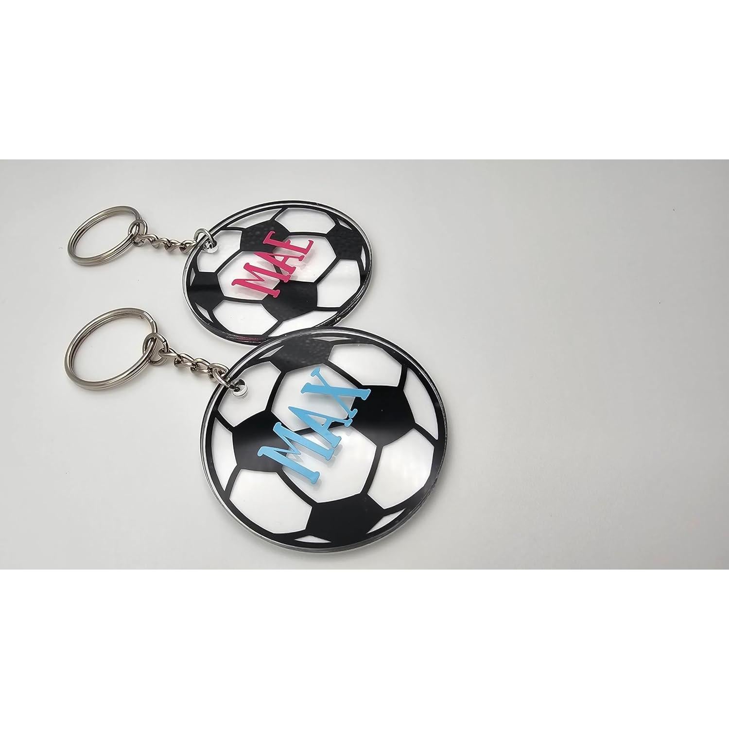 Llaveros Personalizados de Fútbol Tsunamie - 6.35 cm