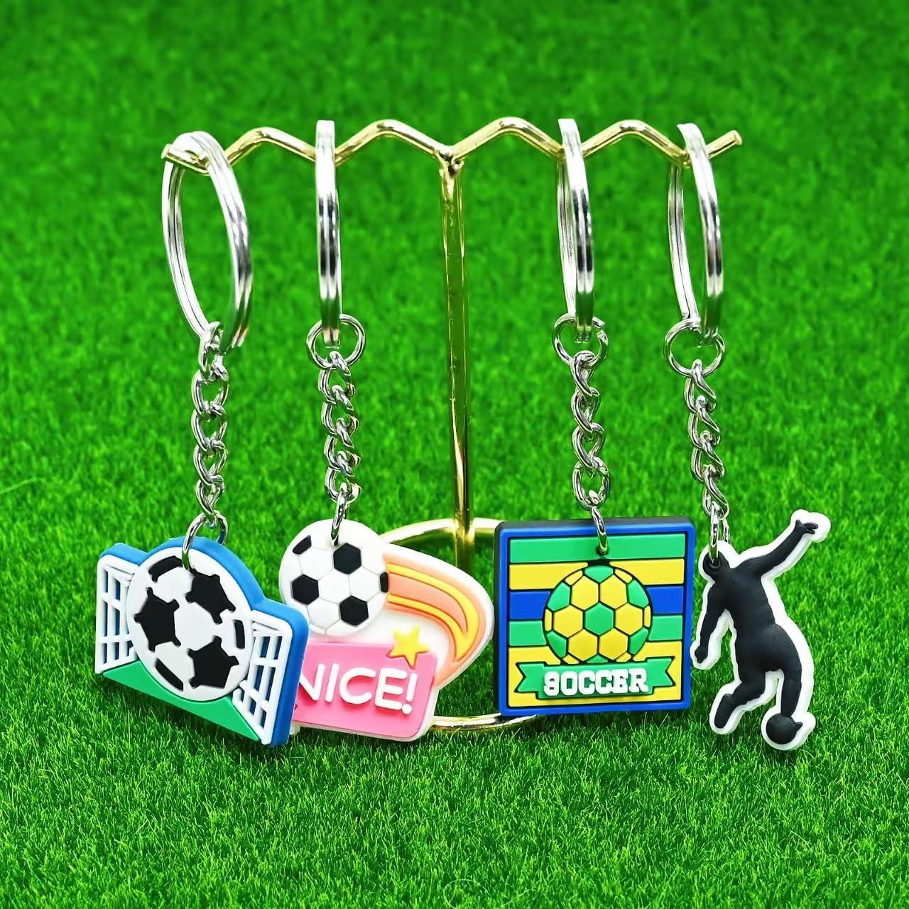 Llavero Personalizado Gibleitz 50PCS Fútbol Fiesta Cumpleaños