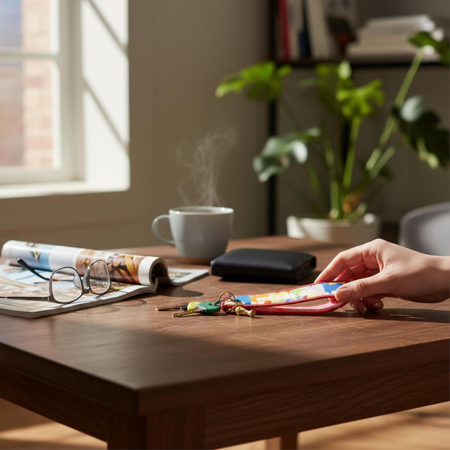 Llavero Bordado Copa Mundial FIFA 2026 - Trofeo 3D 16 cm