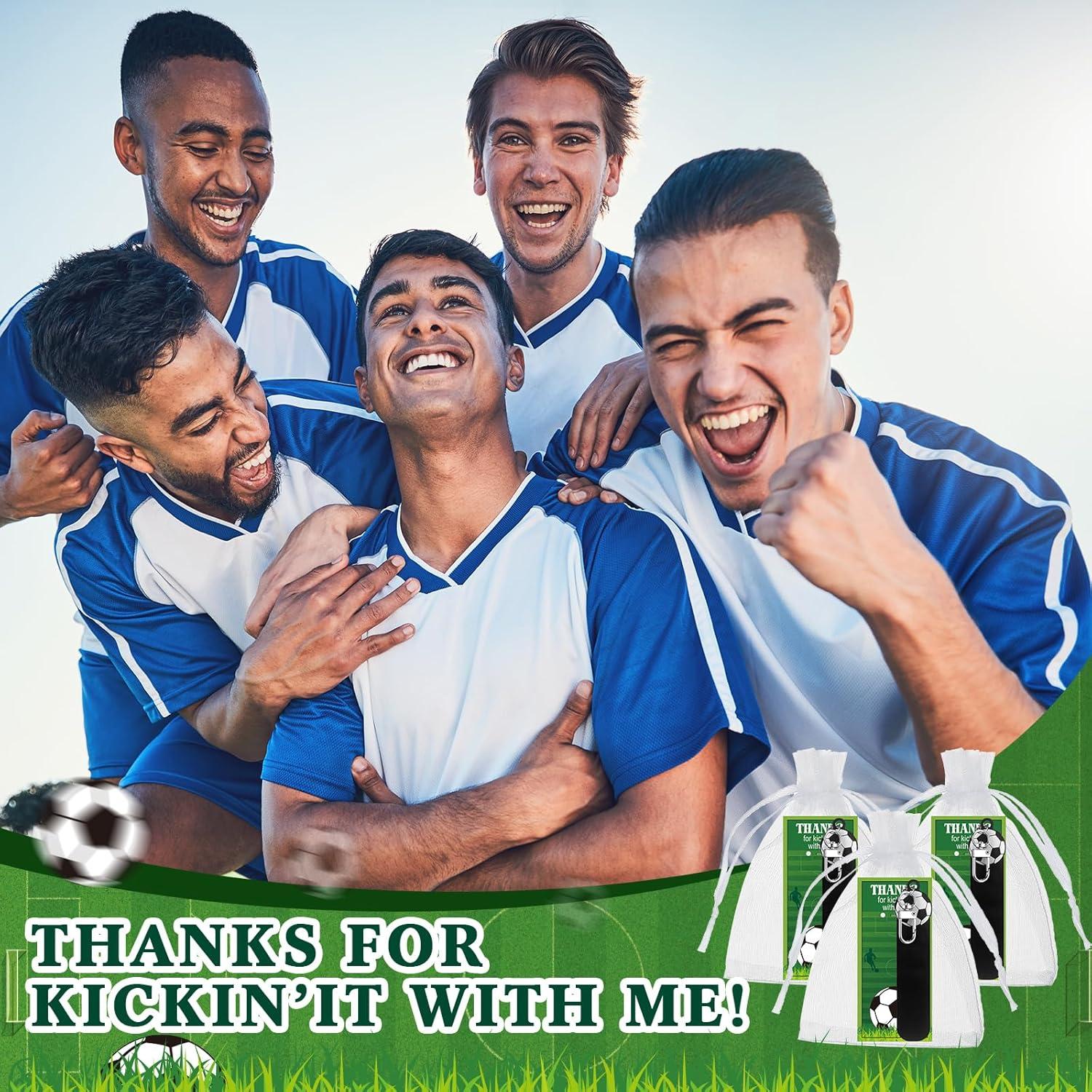 Juego de Llaveros de Fútbol HyDren - 18 Piezas DIY con Bolsas