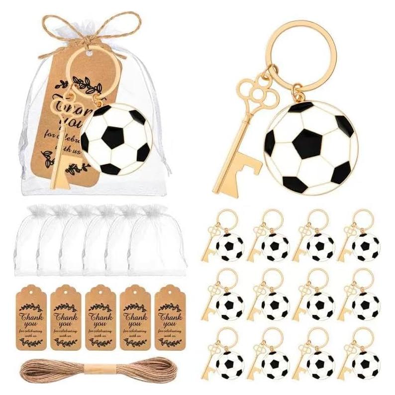 Set 24 Abrebotellas Llavero Fútbol VZCBZC con Regalo