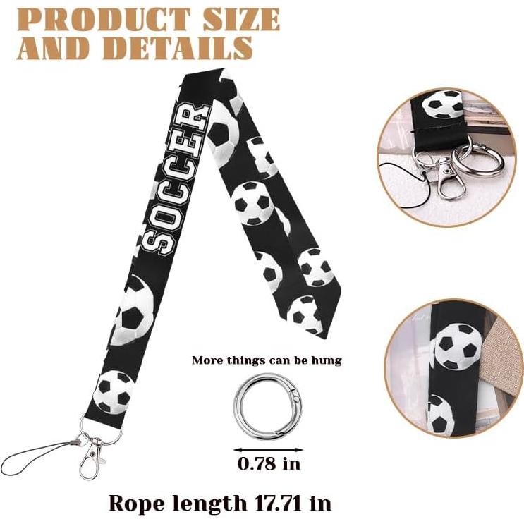 Cinta Deportiva para Llaves de Fútbol Borhmty 46 cm