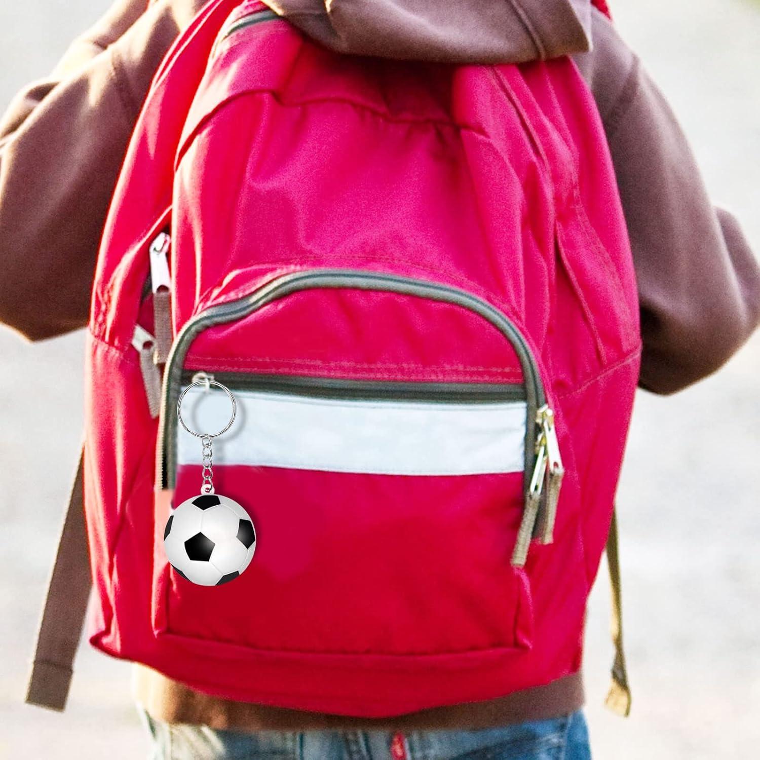 CiciBear 36 Paquete Fiestas Fútbol: Llaveros, Etiquetas y Bolsas