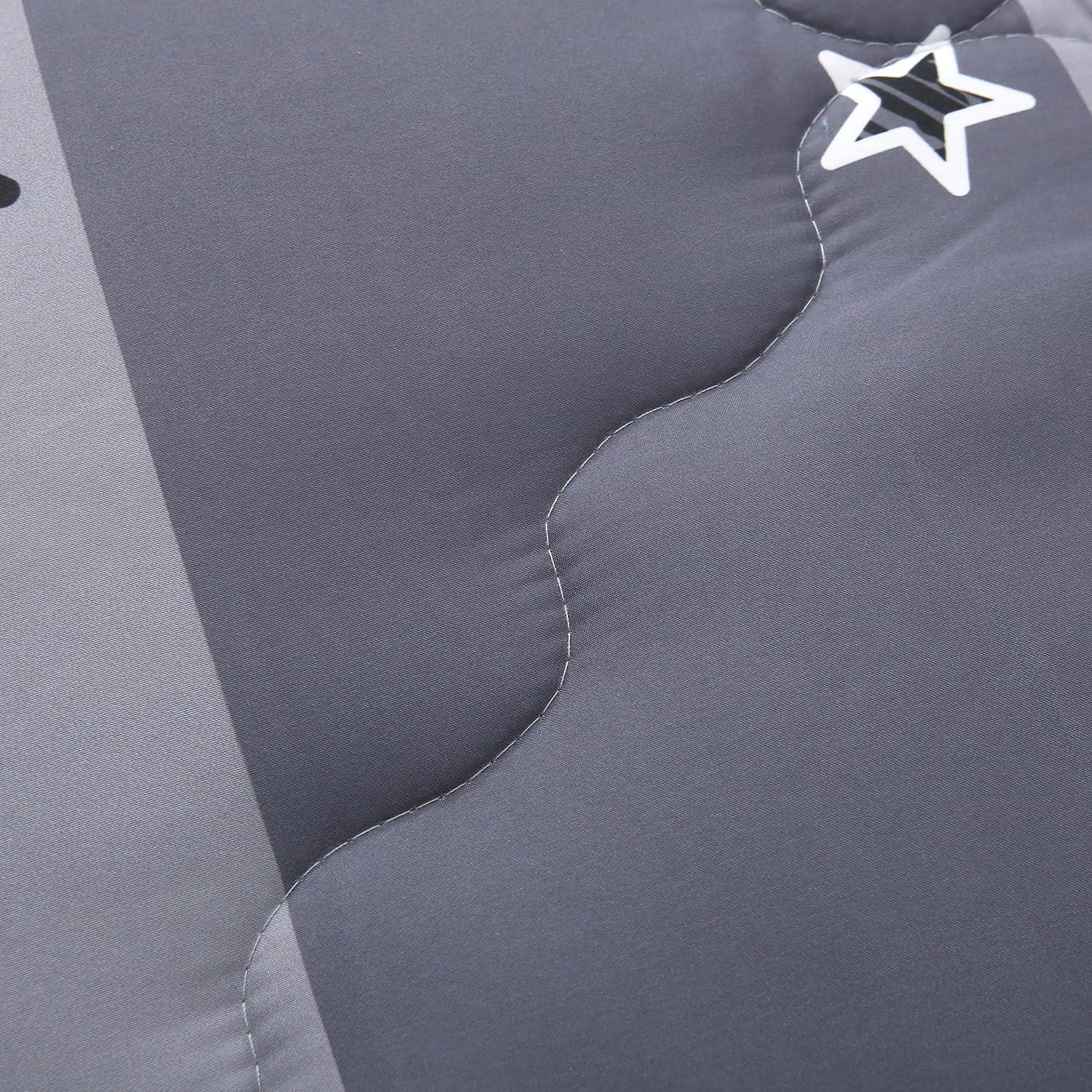 Conjunto de Edredón Individual Gusuhome 7 Piezas Fútbol 3D