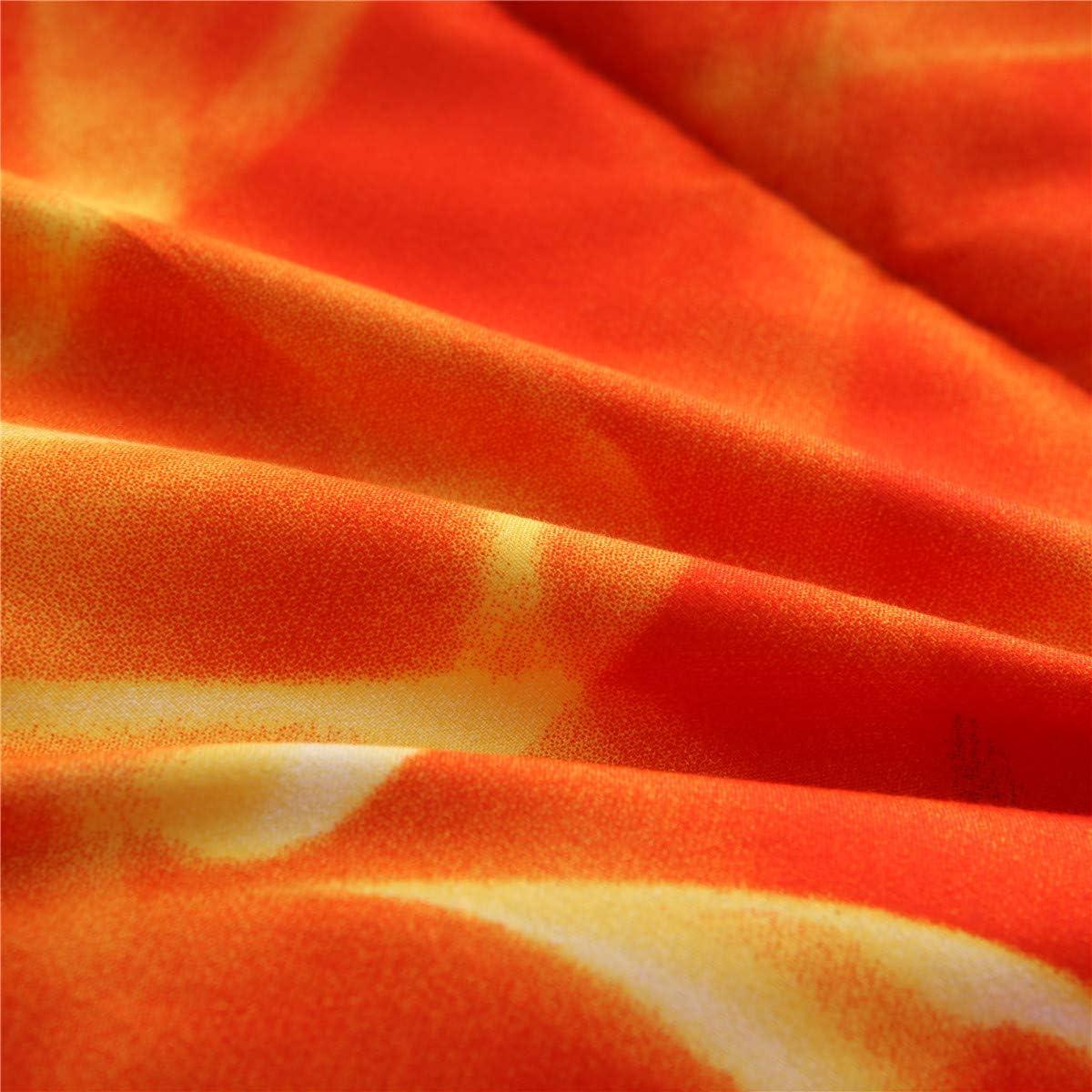 Conjunto de Edredón Deportivo NTBED Rugby Completo Naranja