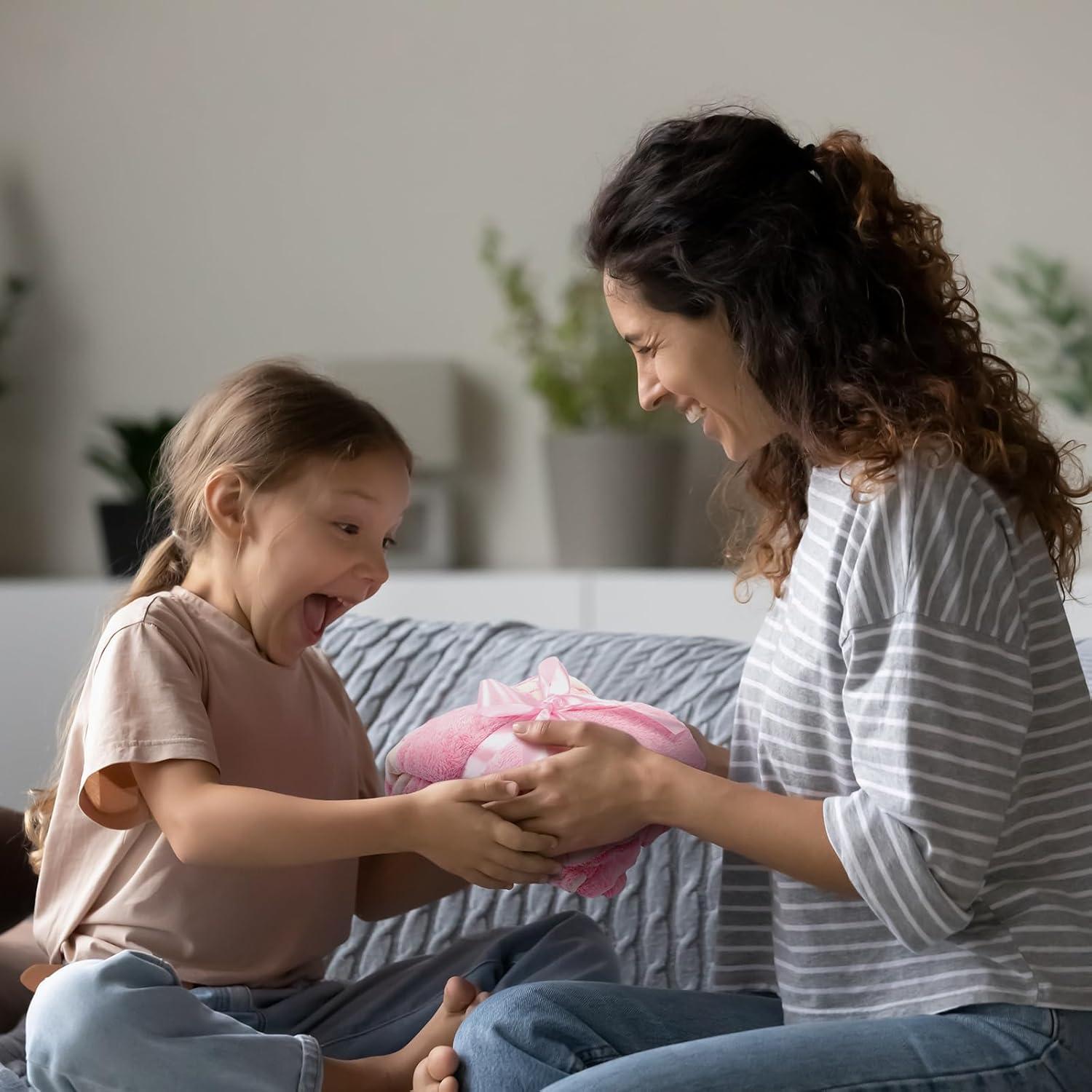 Manta de Fútbol Rosa Hillsuren 127x152 cm Brilla en la Oscuridad