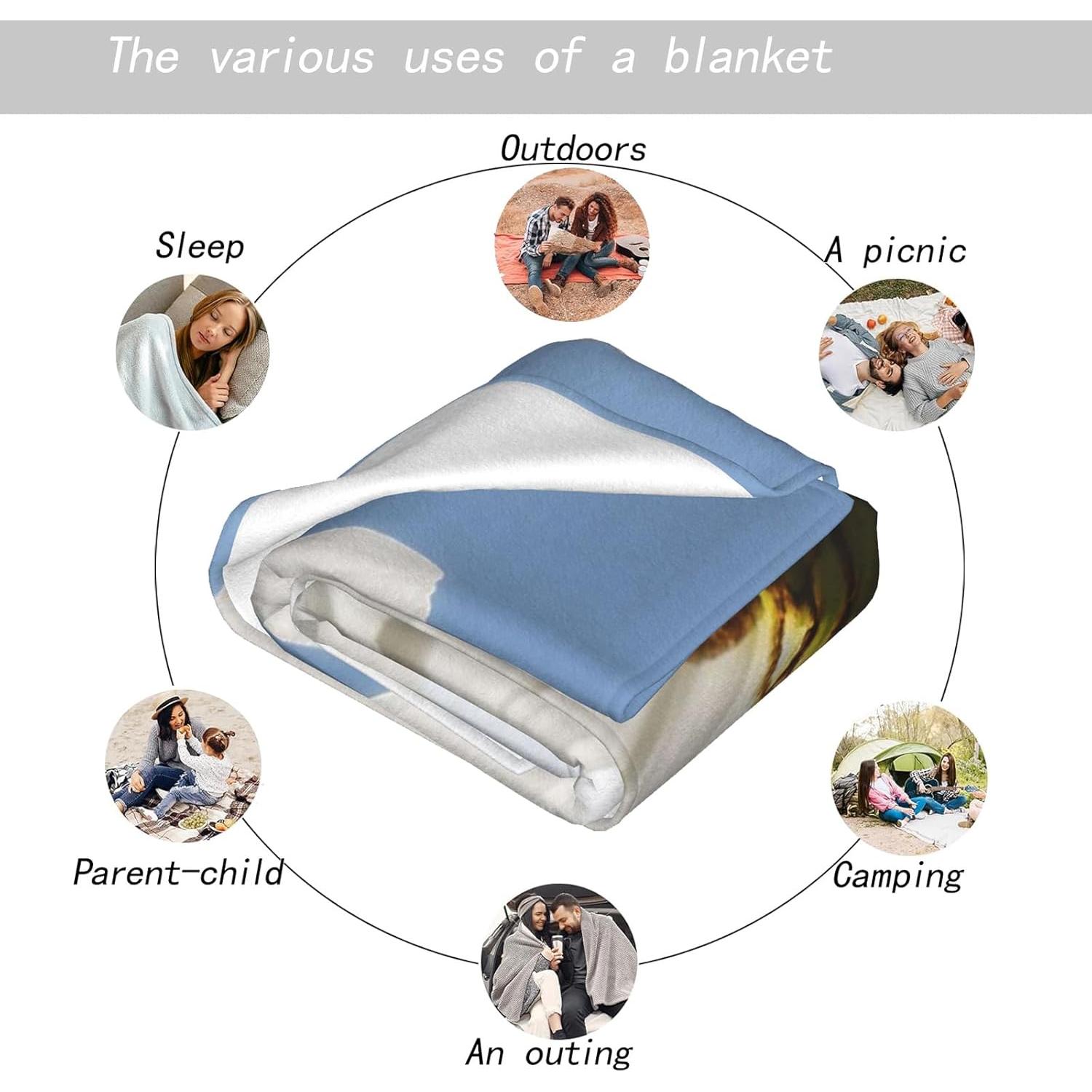 Manta de Franela MIEPOS 127x152cm Fútbol Rosa Moderna