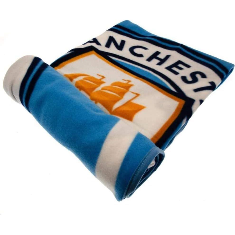 Manta de Forro Suave Manchester City FC 152.4x127 cm