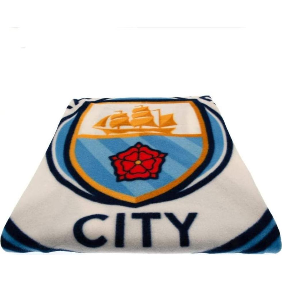 Manta de Forro Suave Manchester City FC 152.4x127 cm