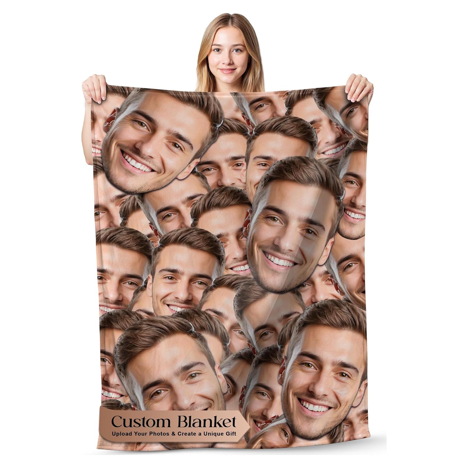 Cobija Personalizada Printualist 152x127 cm Franela Suave