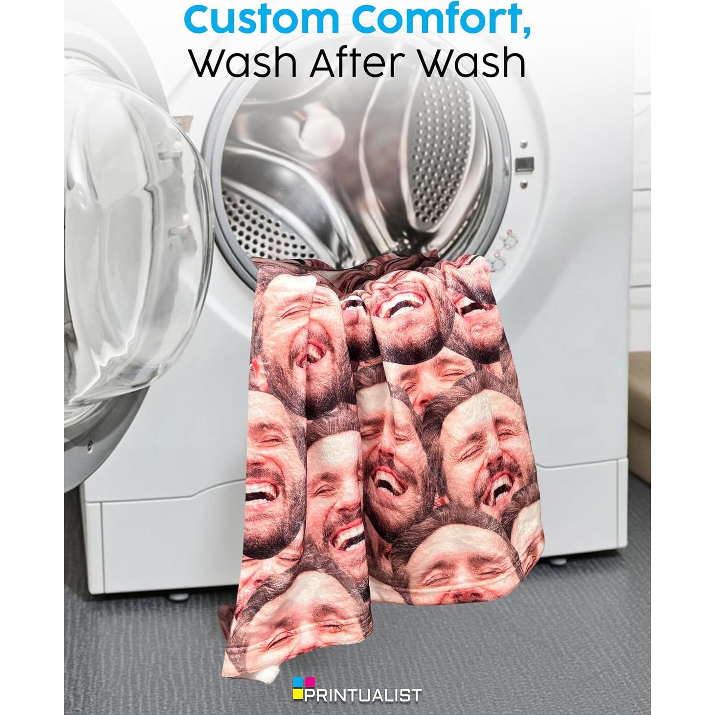 Cobija Personalizada Printualist 152x127 cm Franela Suave