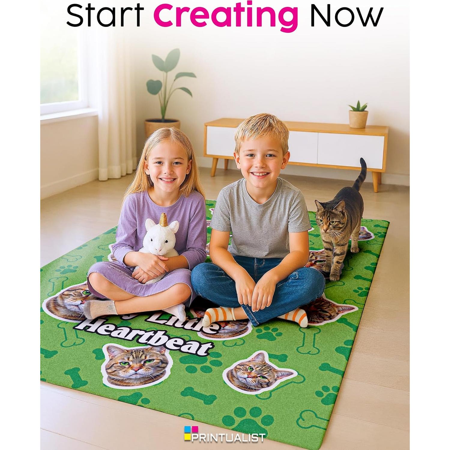 Cobija Personalizada Printualist 152x127 cm Franela Suave