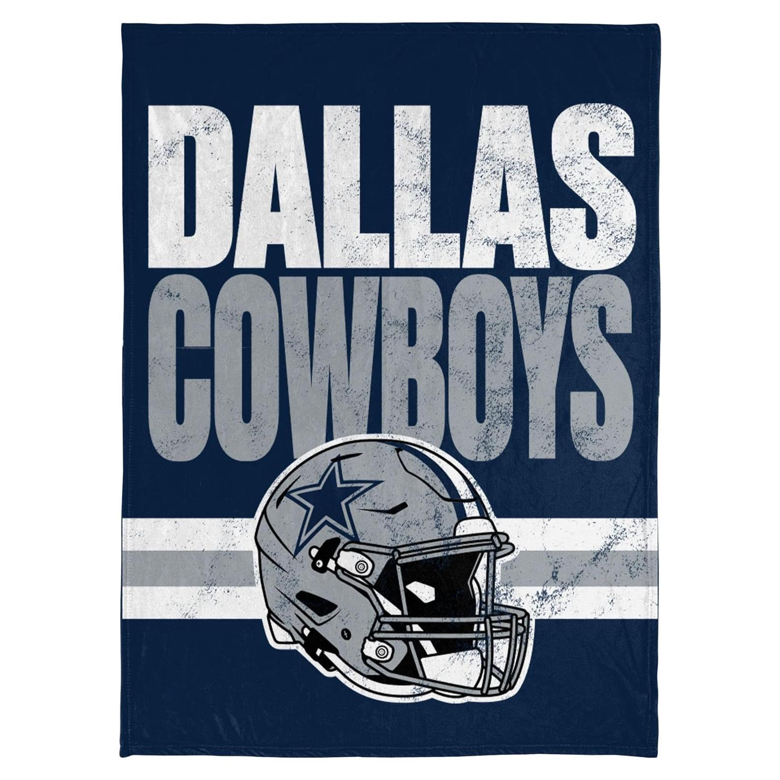 Manta de Felpa Suave FOCO Dallas Cowboys 152x114 cm